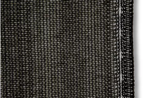 Schermdoek 90% | knoopsgatbaan | zwart | rol 25m x 1,50m